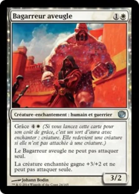 Bagarreur aveugle, carte Magic JOU 24 — extension Incursion dans Nyx