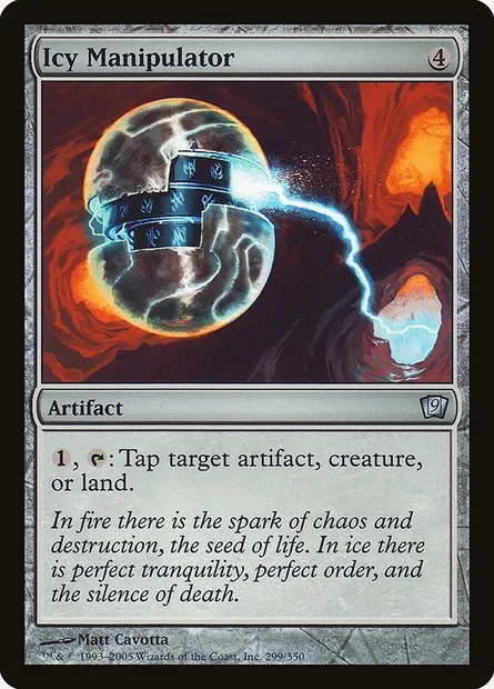 Icy Manipulator, Magic card 9ED 299★ — Ninth Edition set