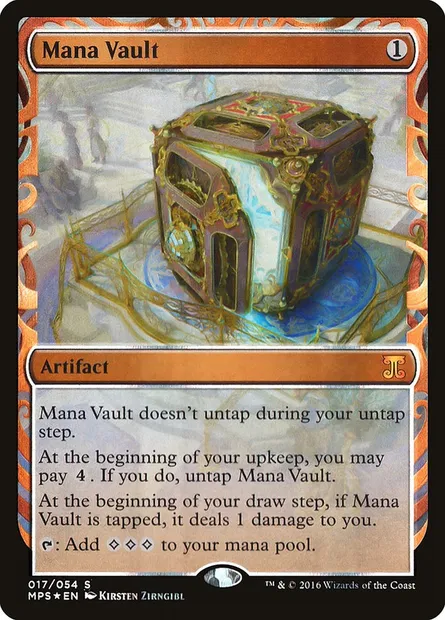 Mana Vault, Magic card MPS 17 — Kaladesh Inventions set