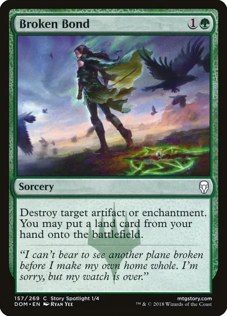 Broken Bond, Magic card DOM 157 — Dominaria set