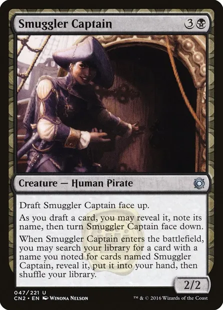 Smuggler Captain, Magic card CN2 47 — Conspiracy: Take the Crown set