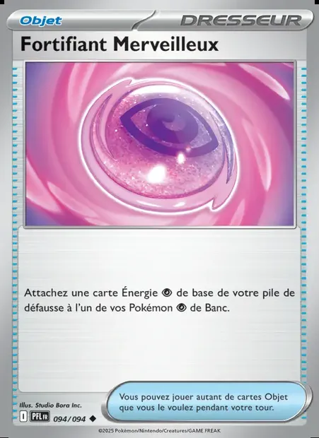 Fortifiant Merveilleux, carte Pokémon PFL 094 — extension Flammes Fantasmagoriques