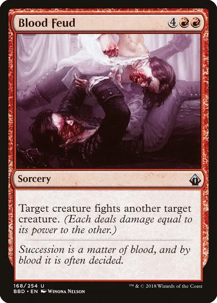 Blood Feud, Magic card BBD 168 — Battlebond set