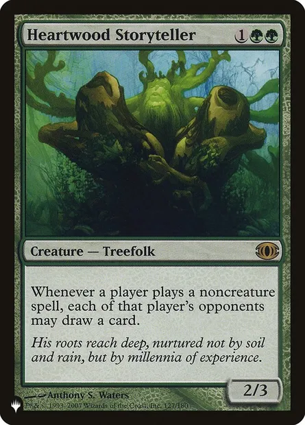 Heartwood Storyteller, Magic card PLST FUT-127 — The List set