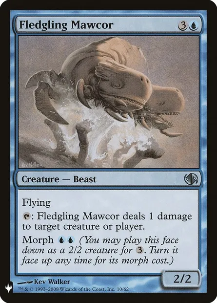 Fledgling Mawcor, Magic card PLST DD2-10 — The List set