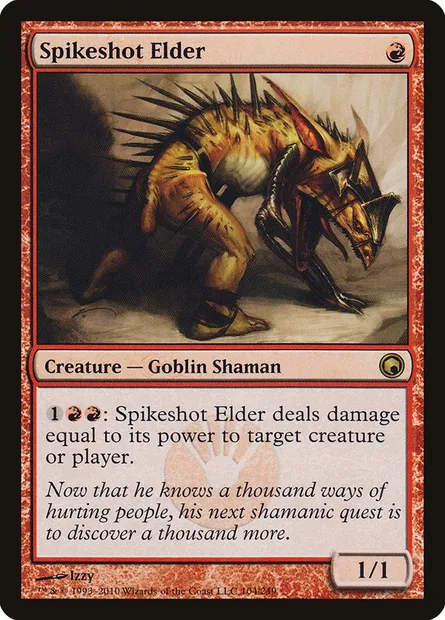 Spikeshot Elder, Magic card SOM 104 — Scars of Mirrodin set