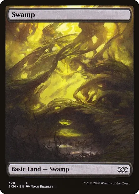 Swamp, Magic card 2XM 378 — Double Masters set