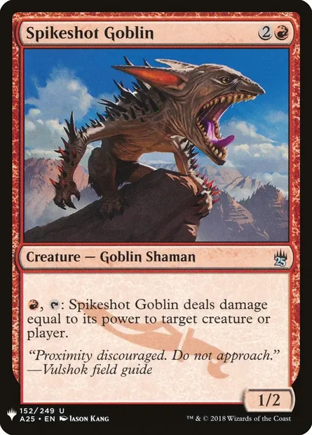 Gobelin pointecoup, carte Magic PLST A25-152 — extension The List