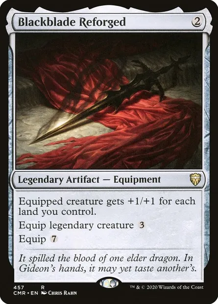 Blackblade Reforged, Magic card CMR 457 — Commander Legends set