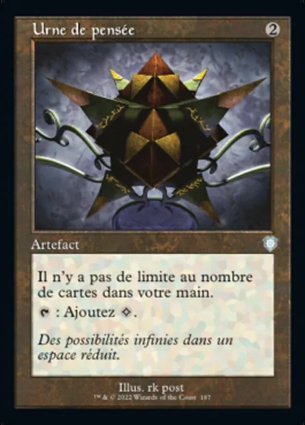 Urne de pensée, carte Magic BRC 167 — extension The Brothers' War Commander