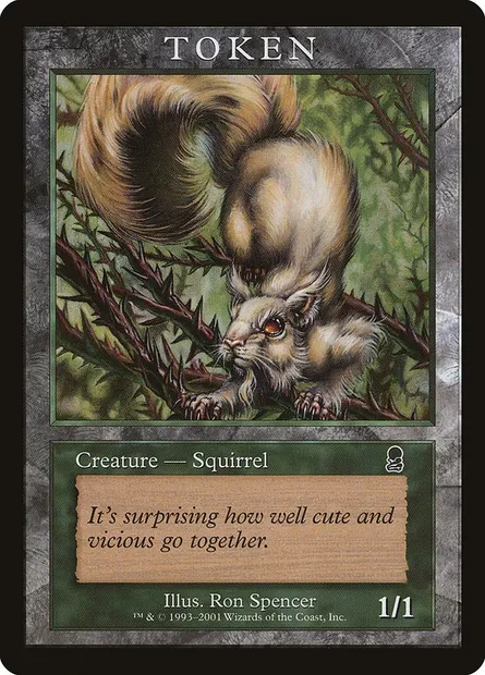 Squirrel, Magic card PR2 3 — Magic Player Rewards 2002 set