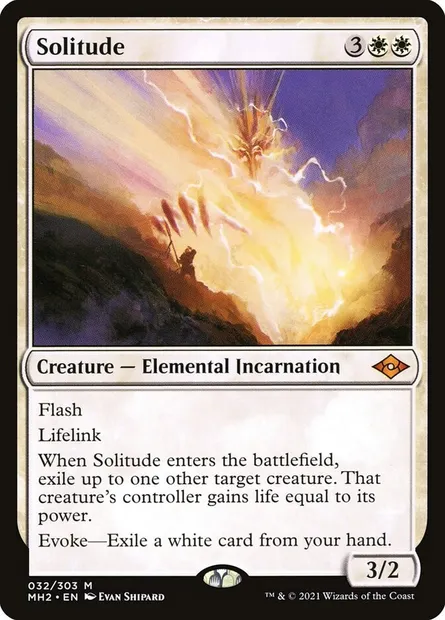 Solitude, Magic card MH2 32 — Modern Horizons 2 set
