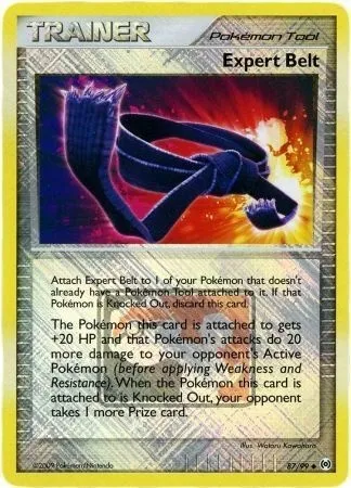 Expert Belt, carte Pokémon LGP 087-2 — extension League Promos