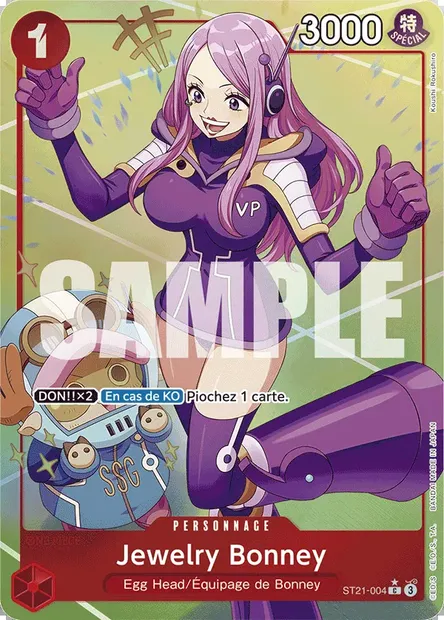Jewelry Bonney, carte One Piece ST21-004 — extension GEAR 5TH