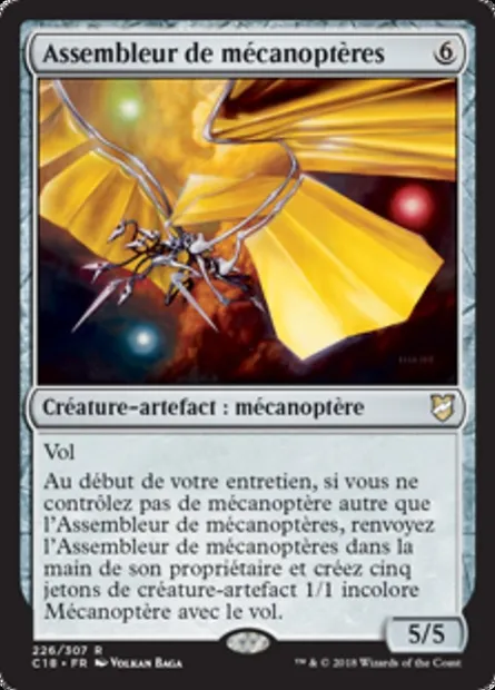 Assembleur de mécanoptères, carte Magic C18 226 — extension Commander 2018