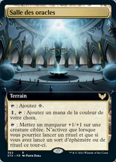 Salle des oracles, carte Magic STX 362 — extension Strixhaven: l'Académie des Mages