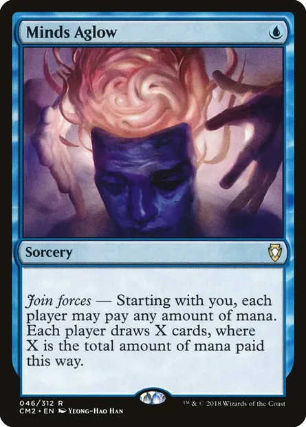 Minds Aglow, Magic card CM2 46 — Commander Anthology Volume II set