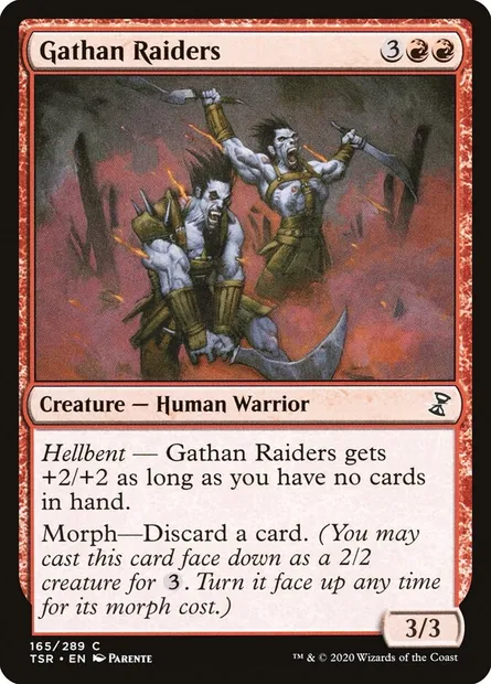 Gathan Raiders, Magic card TSR 165 — Time Spiral Remastered set