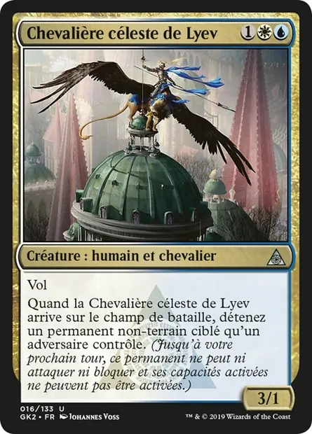 Chevalière céleste de Lyev, carte Magic GK2 16 — extension RNA Guild Kit