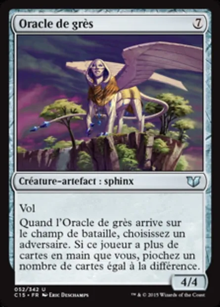 Oracle de grès, carte Magic C15 52 — extension Commander 2015