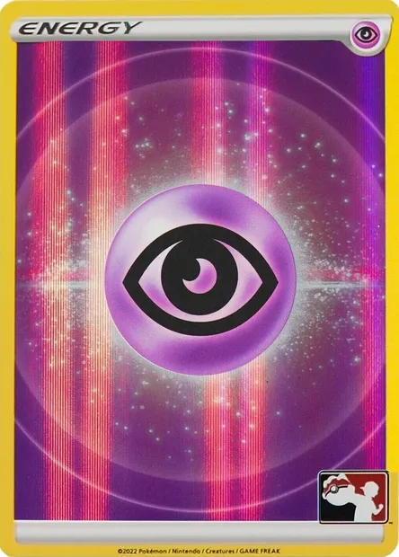 Énergie Psy, carte Pokémon PPS ct244194 — extension Play! Pokémon Prize Pack Series