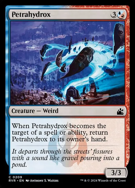 Petrahydrox, Magic card RVR 209 — Ravnica Remastered set