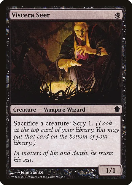 Viscera Seer, Magic card C13 99 — Commander 2013 set