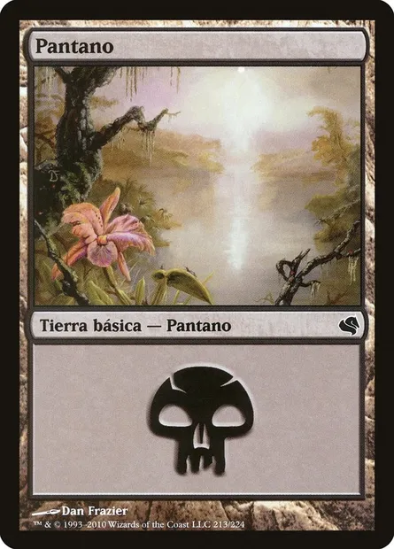 Swamp, Magic card PS11 213 — Salvat 2011 set