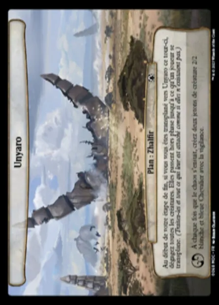 Unyaro, carte Magic MOC 68 — extension March of the Machine Commander