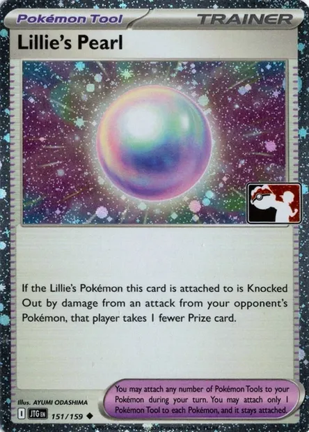 Perle de Lilie, carte Pokémon PPS 151-6 — extension Play! Pokémon Prize Pack Series