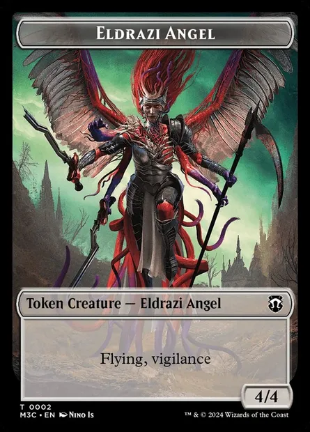 Eldrazi Angel, Magic card TM3C 2 — Modern Horizons 3 Commander Tokens set