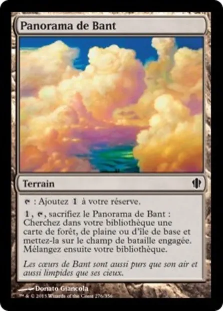Panorama de Bant, carte Magic C13 276 — extension Commander 2013