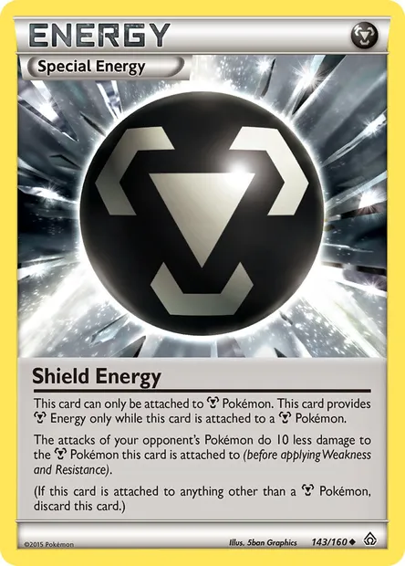 Shield Energy, Pokémon card PRC 143 — Primal Clash set