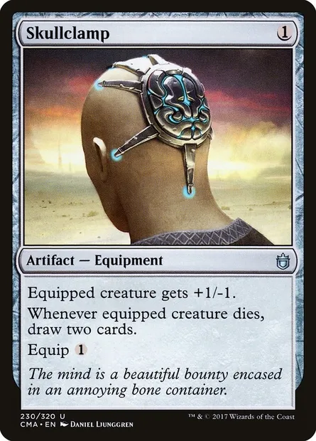 Pincecrâne, carte Magic CMA 230 — extension Commander Anthology