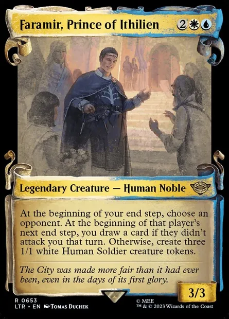 Faramir, Prince of Ithilien, Magic card LTR 653 — The Lord of the Rings: Tales of Middle-earth set