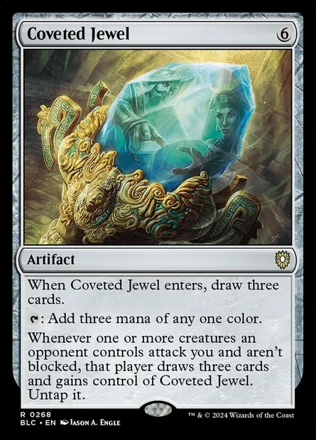 Coveted Jewel, Magic card BLC 268 — Bloomburrow Commander set