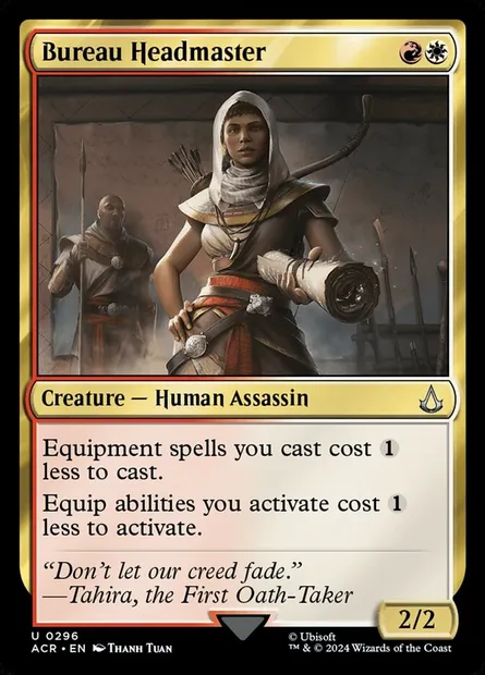 Bureau Headmaster, Magic card ACR 296 — Assassin's Creed set