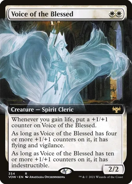 Voice of the Blessed, Magic card VOW 354 — Innistrad: Crimson Vow set