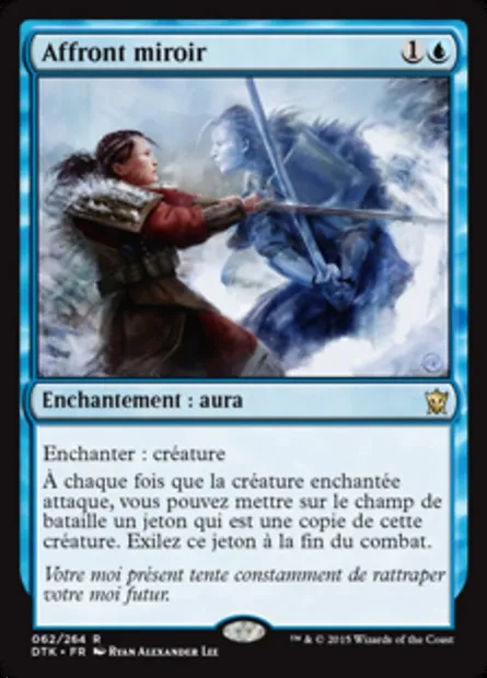 Affront miroir, carte Magic DTK 62 — extension Les Dragons de Tarkir