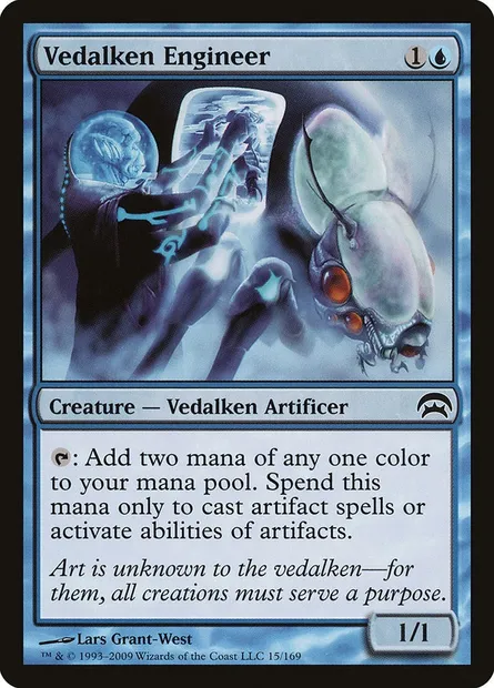 Vedalken Engineer, Magic card HOP 15 — Planechase set
