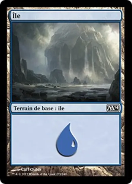 Île, carte Magic M14 235 — extension Magic 2014
