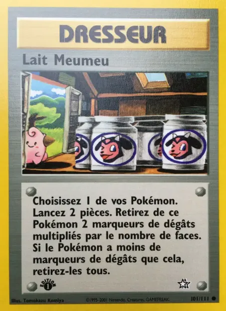 Lait Meumeu, carte Pokémon NG 101 — extension Neo Genesis