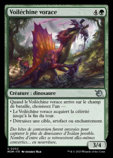 Voiléchine vorace, carte Magic MOM 202 — extension L'invasion des machines