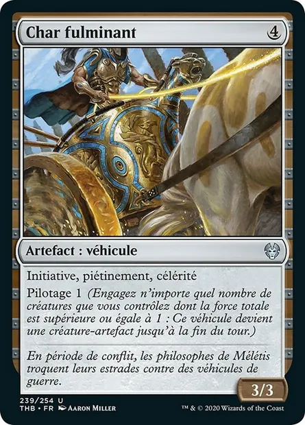Char fulminant, carte Magic THB 239 — extension Theros Beyond Death