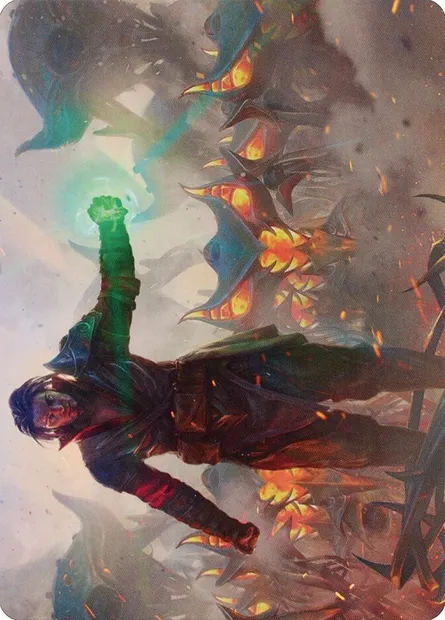 Mishra, Eminent One // Mishra, Eminent One, Magic card ABRO 54 — The Brothers' War Art Series set