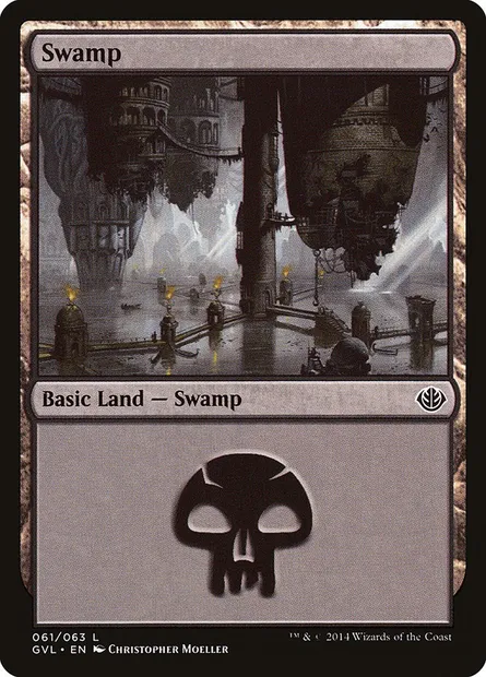 Marais, carte Magic GVL 61 — extension Duel Decks Anthology: Garruk vs. Liliana
