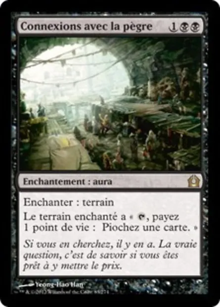 Connexions avec la pègre, carte Magic RTR 83 — extension Retour à Ravnica