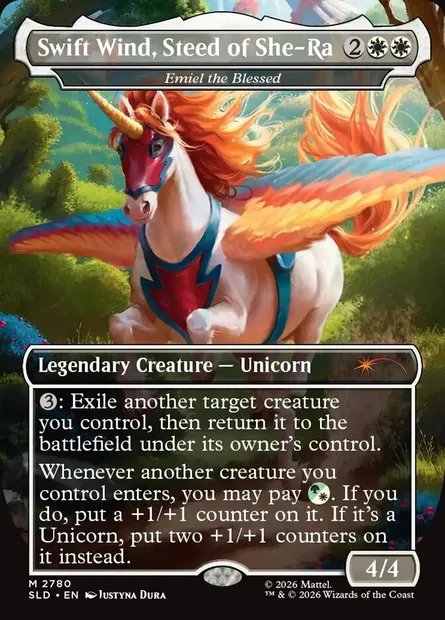 Emiel the Blessed, Magic card SLD 2780 — Secret Lair Drop set