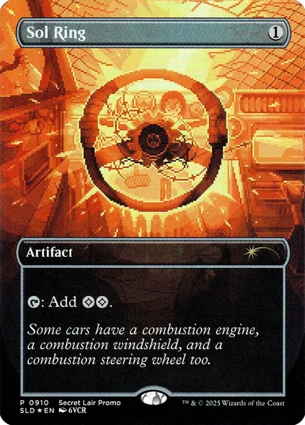 Sol Ring, Magic card SLD 910 — Secret Lair Drop set