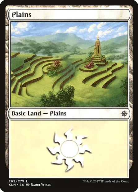 Plains, Magic card XLN 262 — Ixalan set